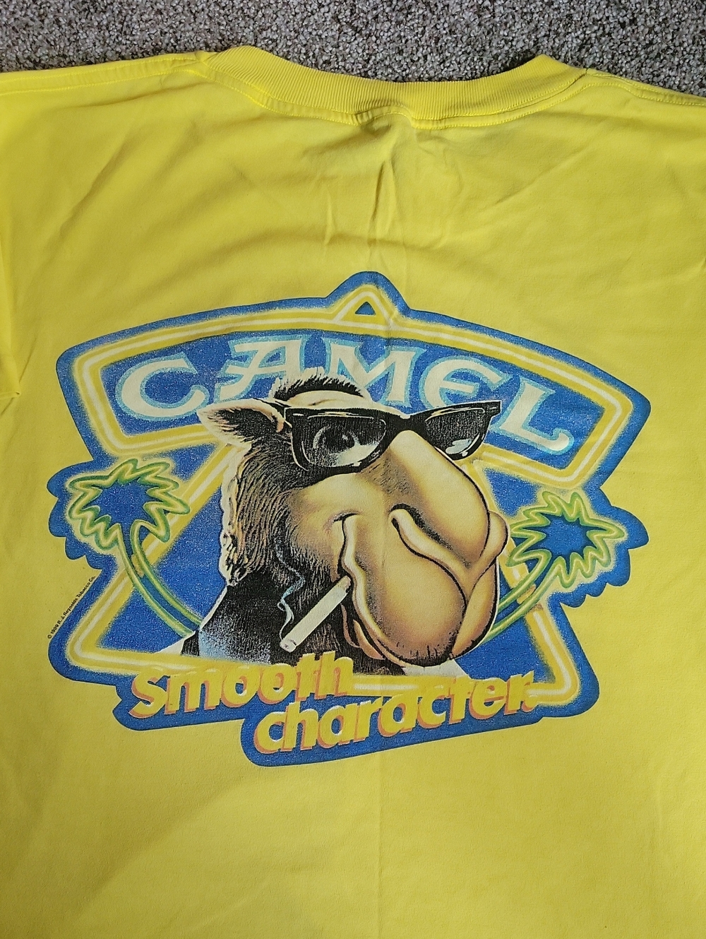 Vintage 1989 Joe Camel Tshirt